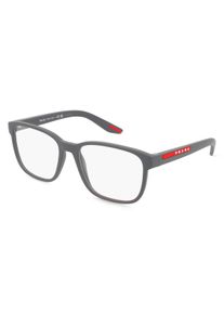 Prada Linea Rossa PS06PV okulary męskie | Oprawka: Pełnoramkowe, Pilotki, Szary