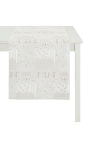 Apelt Tischläufer »5200 CHRISTMAS ELEGANCE in beige, Größe B/L: 48 cm x 140 cm