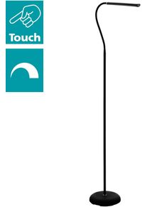 Eglo Stehlampe &raquo;LAROA LED Stehleuchte in schwarz, Gr&ouml;&szlig;e &Oslash; 21 cm H&ouml;he: 130 cm