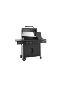 Hanseatic Gasgrill »4-Brenner Rockford Black«, Größe B/H/T: 122 cm x 59 cm