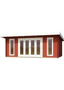 Lasita Maja Gartenhaus »SUSSEX« in rot