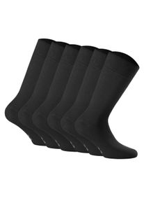 Rohner Socks Kurzsocken »Socken cotton II 6er Pack 6er Pack« in schwarz, Größe 43-46