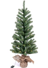 Ic Winterworld Künstlicher Weihnachtsbaum »LED-Tannenbaum in grün, Größe Höhe: 120 cm bis