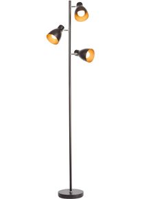 B.K.LICHT Stehlampe &raquo;BK_ST1199 Stehleuchte in schwarz, Gr&ouml;&szlig;e &Oslash; 22 cm H&ouml;he: 166,5 cm