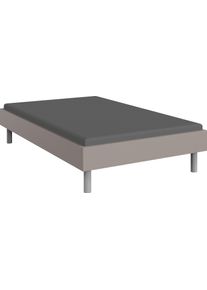 Wimex Bett »Easy in grau, Größe Liegefläche B/L/H: 120 cm x 200 cm x 38 cm