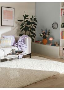 benuta Pop Langh&aring;ret teppe Ava Cr&egrave;me 120x170 cm Uni