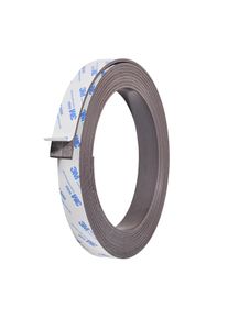 Self-adhesive magnetic tape, strong 25 mm | 3 mm | 5 m, ferrite, black