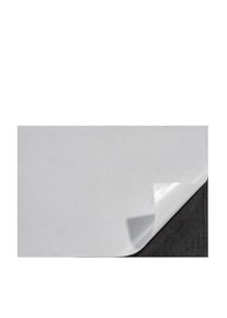 1 Magnetic foil self-adhesive, strong, natural 148 x 210 mm - A5 | Standard | 0.5 mm, black