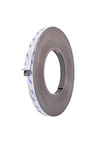 Self-adhesive magnetic tape, strong 20 mm | 3 mm | 15 m, ferrite, black