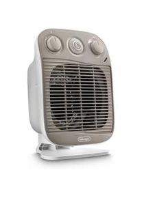 Delonghi termoventilatore hfs50d22 edge 2200w bianco/beige