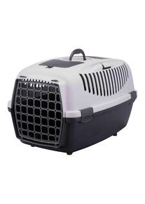 Trixie Transportbox Capri 3 f&uuml;r Haustiere bis 12 kg Dunkelgrau/Hellgrau
