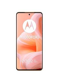 Motorola , Smartphone »moto edge neo 40, 12+256 GB« Peach Fuzz , Peach Fuzz , 5G, NFC, WLAN, Bluetooth, 3D-Glas