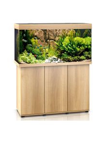 JUWEL Rio 350 LED Aquarium mit Unterschrank SBX helles holz