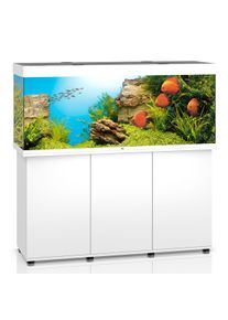 JUWEL Rio 450 LED Aquarium mit Unterschrank SBX wei&szlig;