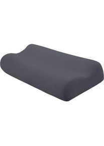 Primera , Kissenbezug »"Basti - Der Vielseitige"« FAMILIENHELD mit Rundumgummizug , anthrazit , Obermaterial: 95% Baumwolle, 5% Elasthan , B/L: 58...