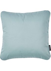 done. , Dekokissen »Uni« unifarben, Reißverschluss, Kissenhüle ohne Füllung, 1 Stück , mint + unifarben , Obermaterial: 100% Baumwolle , B/L: 45...