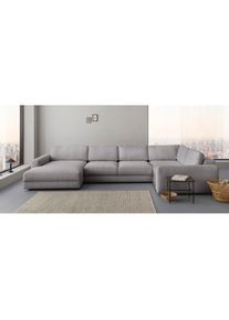 Home Affaire, Wohnlandschaft &raquo;Bloomfield, Mega Polsterprogramm, Breite 405cm, viel Platz, U-Form&laquo; mit extra tiefer Sitzfl&auml;che, wahlweise mit 