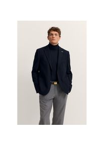 Bugatti, Herren, Sakko &raquo;Modern Fit&laquo; klassisch & elegant mit Stretch-Futter, 390-marine, 48, 390-marine, Modern Fit - schmal & komfortabel geschnitten