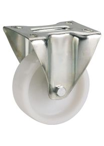 D&Ouml;RNER+HELMER D&ouml;rner + Helmer, M&ouml;belrollen, Bockrolle Polyamid-Rad Industrierolle &oslash; 125 mm Tragkraft 220 kg verzinkt