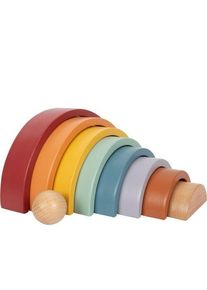 Small Foot Montessori Holzbausteine Regenbogen | multicolored