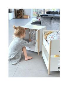 Small Foot Puppenschrank "Little Button" | white