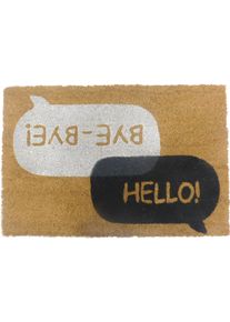 Relaxdays, Fussmatte, Fussmatte (60 x 40 cm)