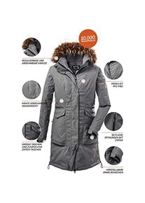 Killtec, Damen, Laufjacke, Kow 141 Wmn Prk (36), Grün, 36