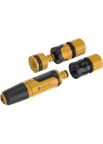 Forte tools, Gartenbrause, Set With An Adjustable Hose Nozzle 1/2in
