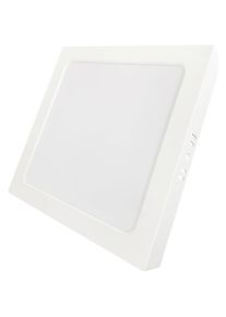 Luxula, Wandleuchte + Deckenleuchte, LED-Deckenleuchte, 6W, EEK: F, 600lm, CCT, IP44, quadrat, weiss (600 lm)