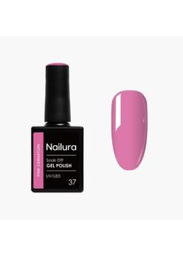 Nailura, Nagellack, - Gel Polish 37 - Pink Carnation - 10 ml (Pink Carnation, Gel-Effekt Nagellack)