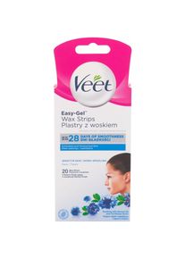 Veet, Wachs + Enthaarungscreme, Easy-Gel Wax Strips (20 x)