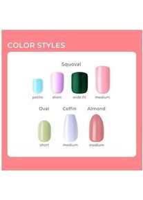 ImPRESS, Nagelstyling + Kunstnägel, Kiss Color Gel Nail Kit Reddy Or Not with Purefit Technology (Kunstnägel)