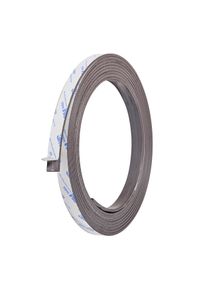 Bande magnétique adhésive, forte 15 mm | 3 mm | 5 m, ferrite, noir