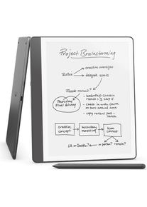Amazon Kindle Scribe 64GB anthrazit (10.20", 64 GB, Gray), eReader, Grau
