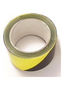 Pösamo, Absperrung, Absperrband 60 mm x 66 m gelb-schwarz selbstklebend