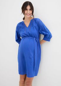 bonprix Női Kismama ruha tiszta pamut-muszlin anyagb&oacute;l, k&eacute;k, 40