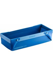 Coox Backform eckig Frame LQ 28.5 cm x 11 cm x 7 cm, Backform, Blau