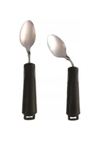 Sundo Łyżka elastyczna - wyginana dla niepełnosprawnych, Besteck, Schwarz, Grau