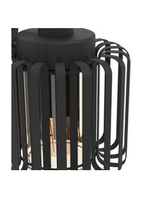 Eglo, Gartenbeleuchtung, 900684 SELINUS E27 Aussen-Stehleuchte 290x190mm Schwarz IP65 (E27, IP65)