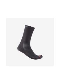 Castelli, Damen, Sportsocken, A/C 18 Sock (L/XL), Schwarz
