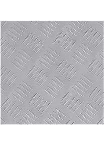 vidaXL, Fussmatte, Aluminium Riffelbleche (30 x 30 cm)