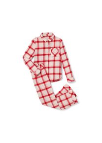 Tchibo - Női flanelpizsama - nő - méret 40 - rózsaszín/kockás