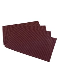 Tchibo - 4 tányéralátét szettben - piros