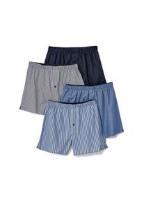 Tchibo - 4 sz&ouml;v&ouml;tt boxerals&oacute; - f&eacute;rfi - m&eacute;ret S/4 - k&eacute;k/cs&iacute;kos