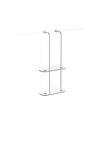 Giese Bodyguard Duschkorb 30460-02 chrom, mit seitlichem Halter f&uuml;r Rasierer