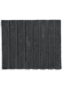 Tapis de bain gris granit MEGAN