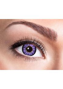 Big Purple Eye contact lens
