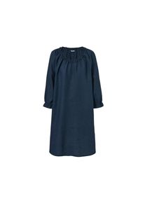 Tchibo - Leinenkleid - Damen - Gr. L - dunkelblau