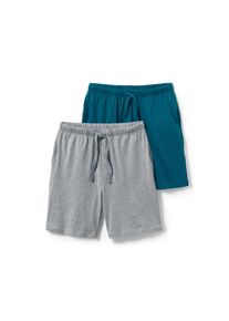 Tchibo - 2 Pyjamashorts - Herren - Gr. XL - petrol