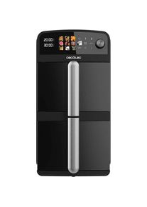 Cecotec Cecofry DuoLevel, Fritteuse, Schwarz